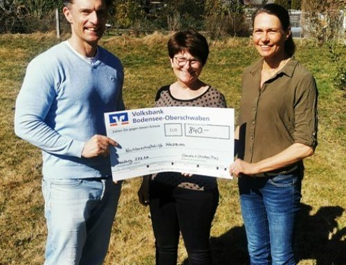 Spende von „Ries bewegt“ an die Nachbarschaftshilfe Waldburg