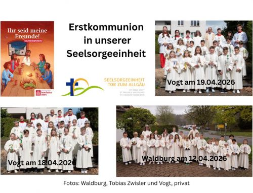 Erstkommunionfeiern der Seelsorgeeinheit